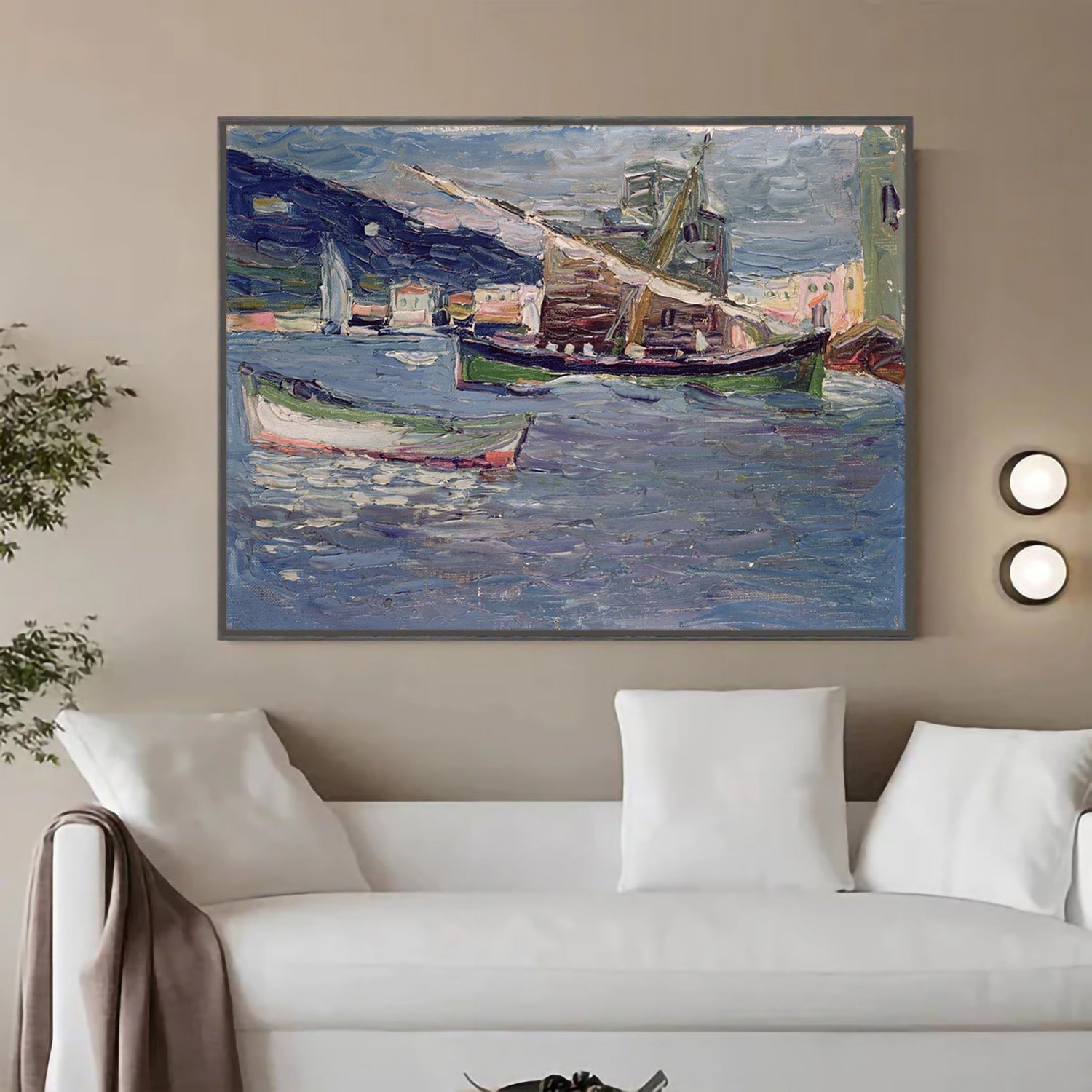 "A Boat in Stillness" – Discover the Calm Within Art - ARABELART