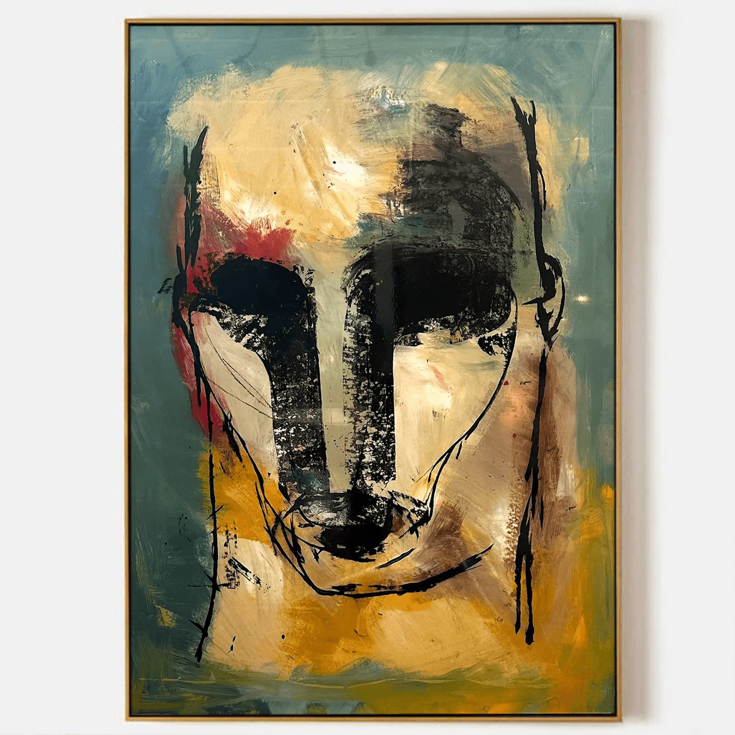 Add an Edge: The Abstract Portrait That Brings Drama to Any Room - ARABELART