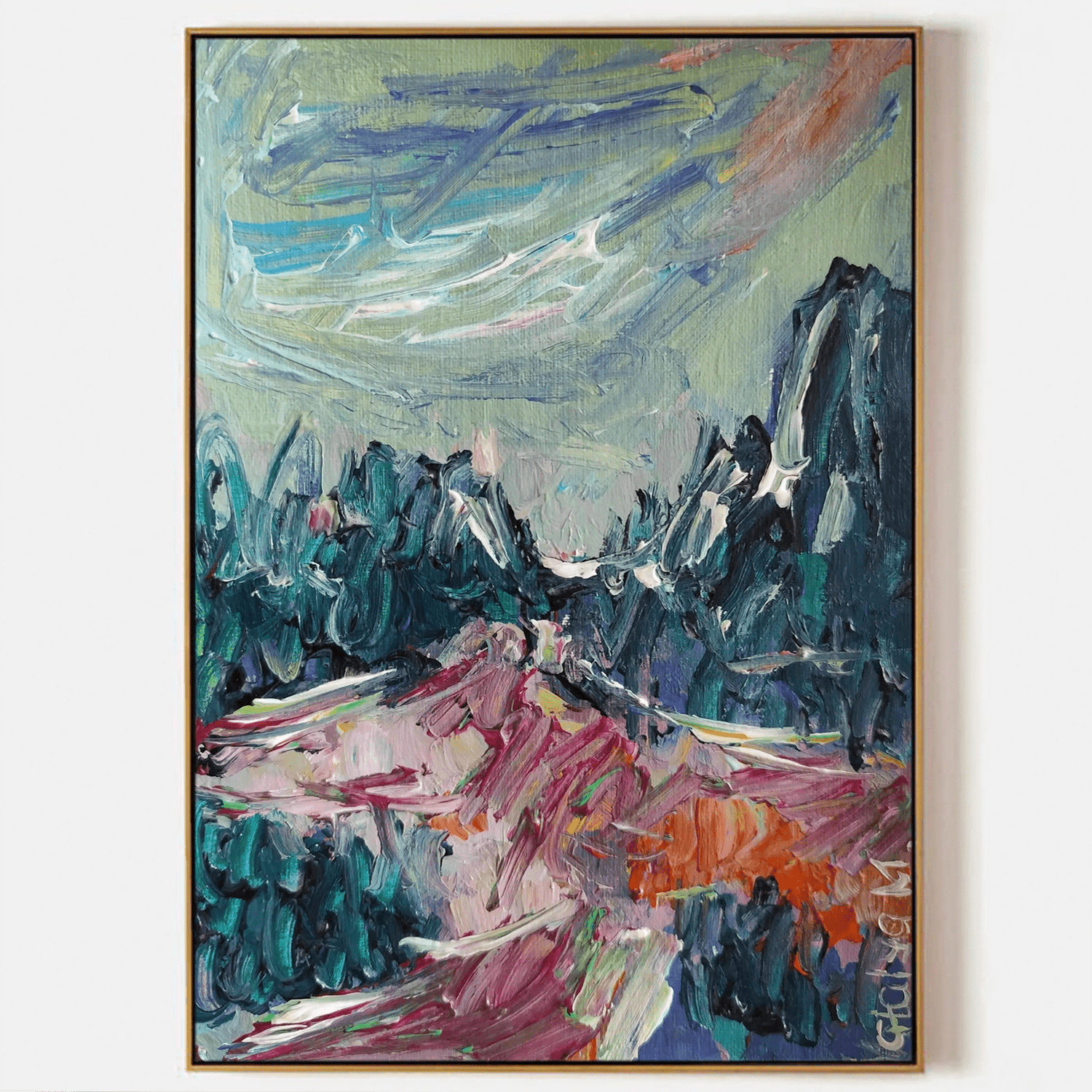 Bring the Outdoors In: A Bold Landscape That Captures Nature’s Wild Beauty - ARABELART