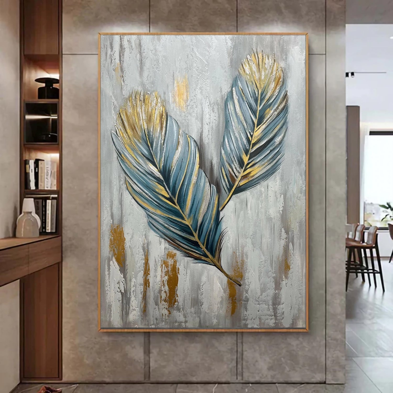 “Feathers” – The Statement Art Piece Your Wall’s Been Waiting For - ARABELART