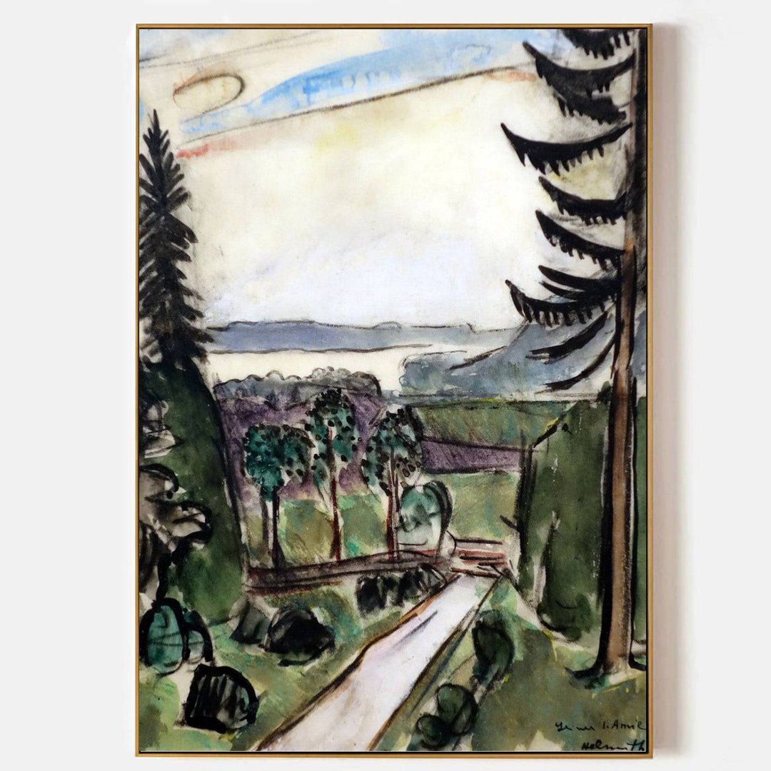 Mastering Depth and Perspective in Oil Paintings - ARABELART