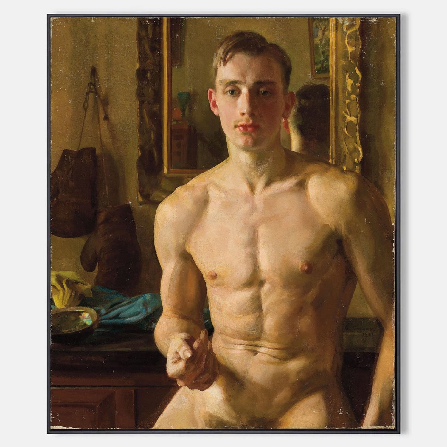 The Boxer by Thomas Eakins: A Masterpiece of Strength and Realism - ARABELART