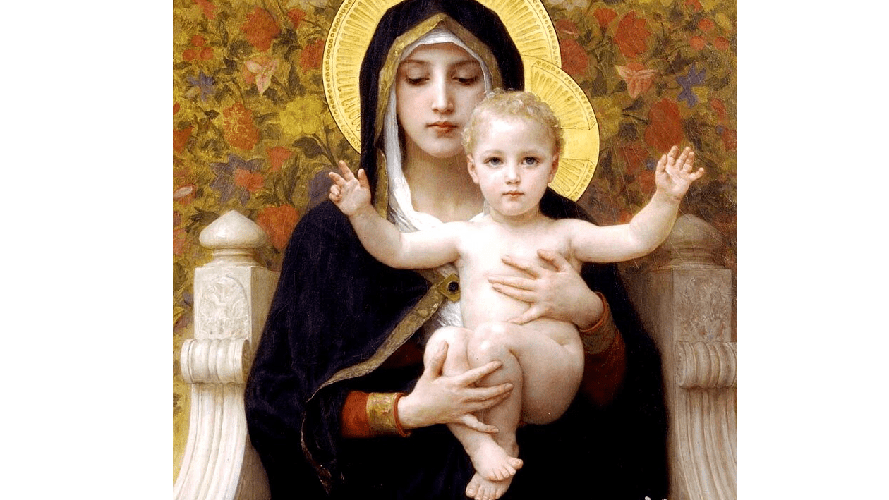 The Madonna of the Lilies by William-Adolphe Bouguereau – A Timeless Masterpiece in Your Home - ARABELART