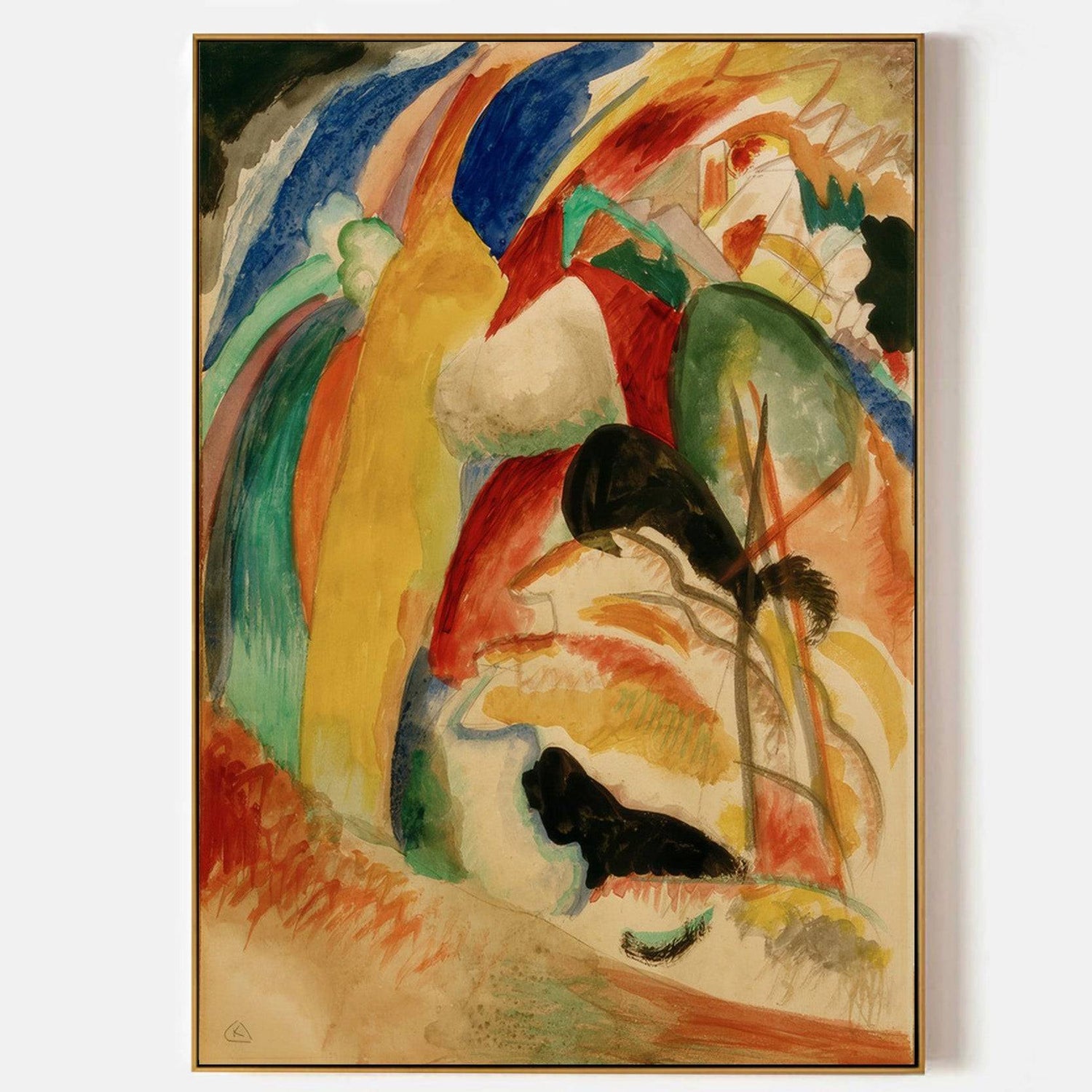 The Philosophy and Art of Wassily Kandinsky: A Fusion of Spirit and Color - ARABELART