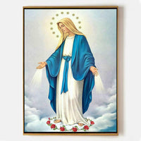 Holy Virgin Mary – Blessed Mother Catholic Religious Oil Painting AR1503