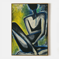 Yellow Colors Art Gift Idea Wall Decor - ARABELART