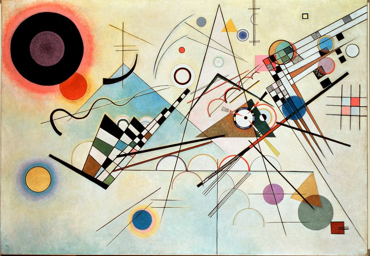 Composition VIII by Wassily Kandinsky - Famous Art Reproduction - ARABELART