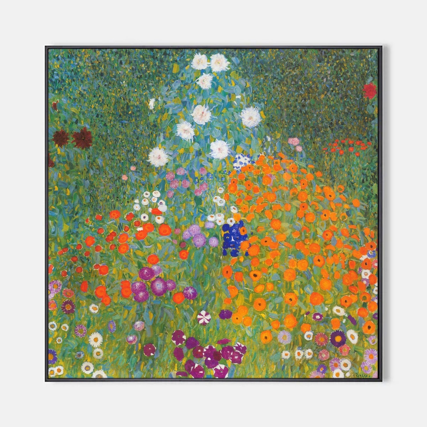 Flower Garden by Gustav Klimt - Famous Art Reproduction - ARABELART