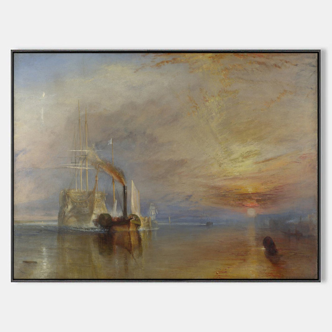 The Fighting Temeraire, 1839 by J.M.W. Turner - Famous Art Reproduction - ARABELART