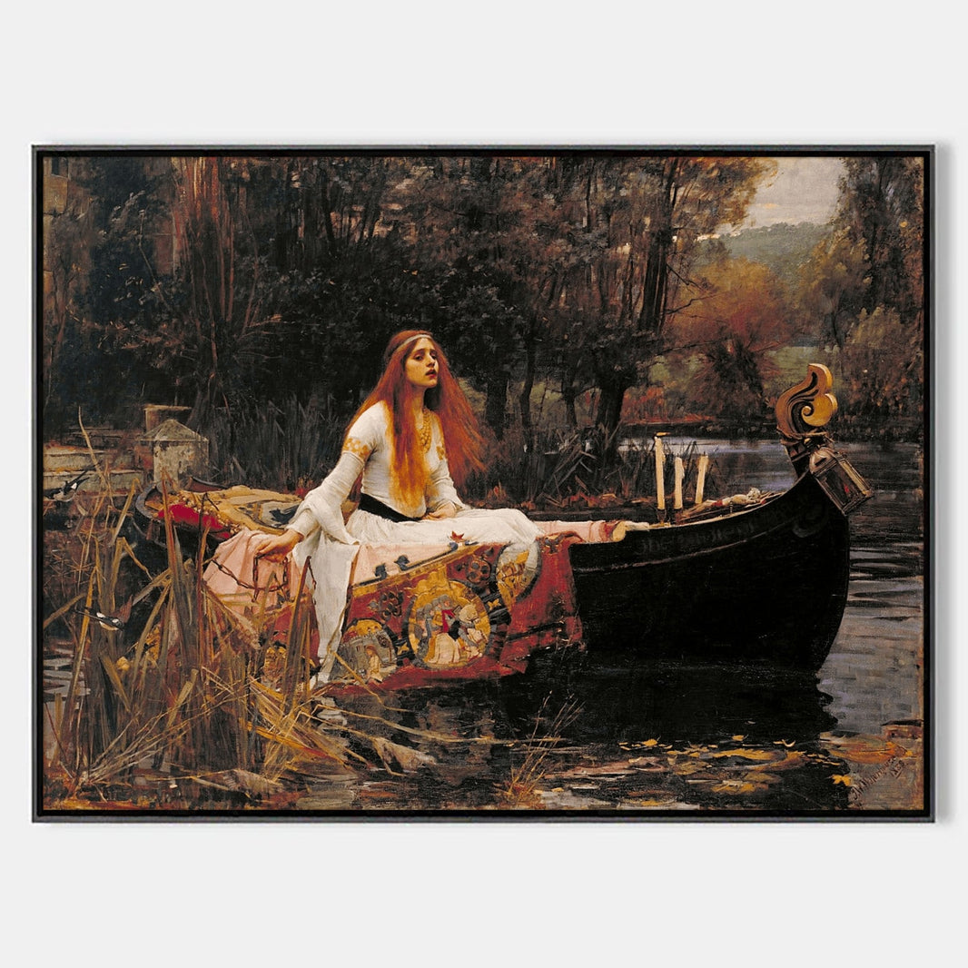 The Lady of Shalott by John William Waterhouse - Famous Art Reproduction - ARABELART