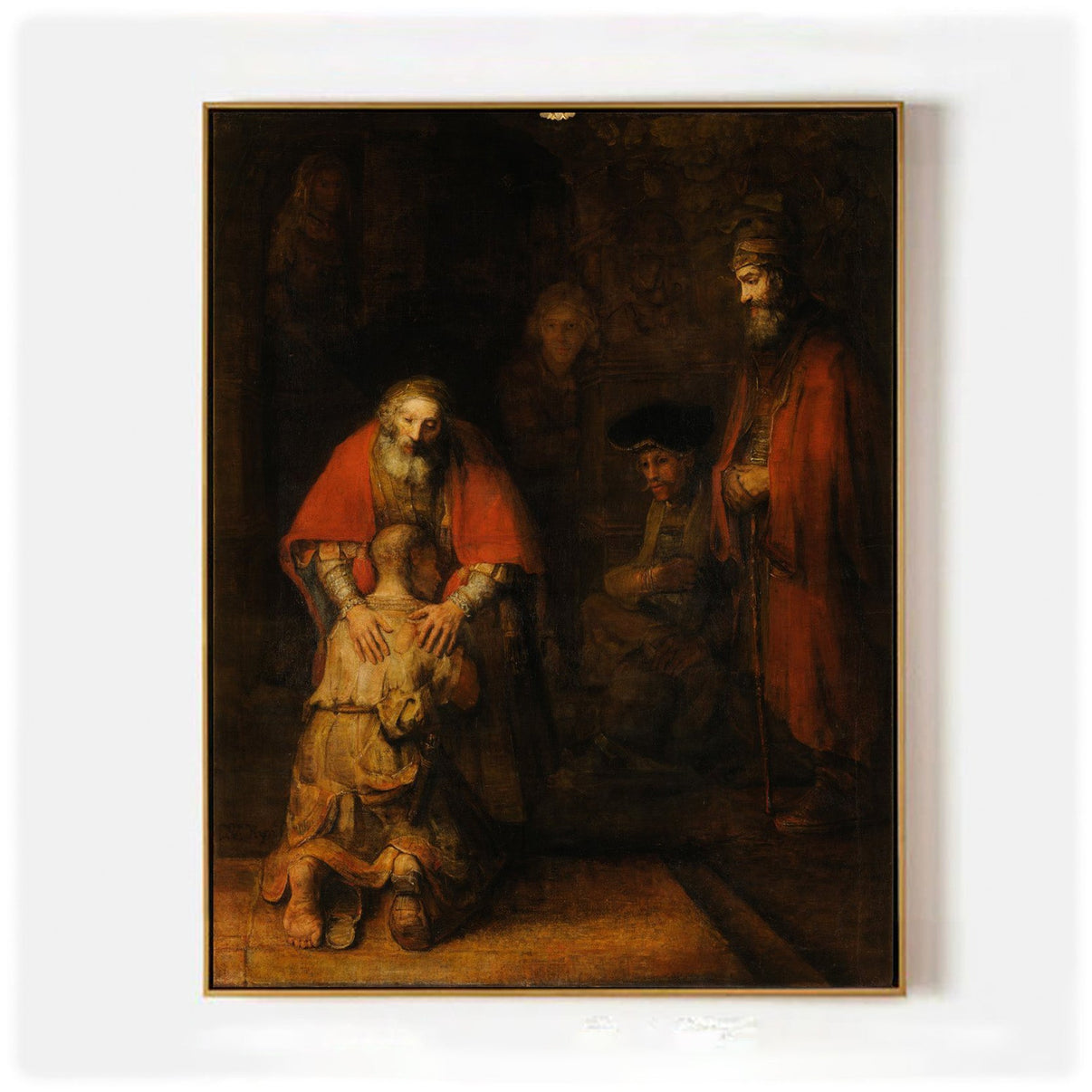 The Return of the Prodigal Son by Rembrandt - Famous Art Reproduction - ARABELART