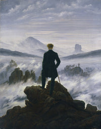 Wanderer Above the Sea of Fog by Caspar David Friedrich - Famous Art Reproduction - ARABELART