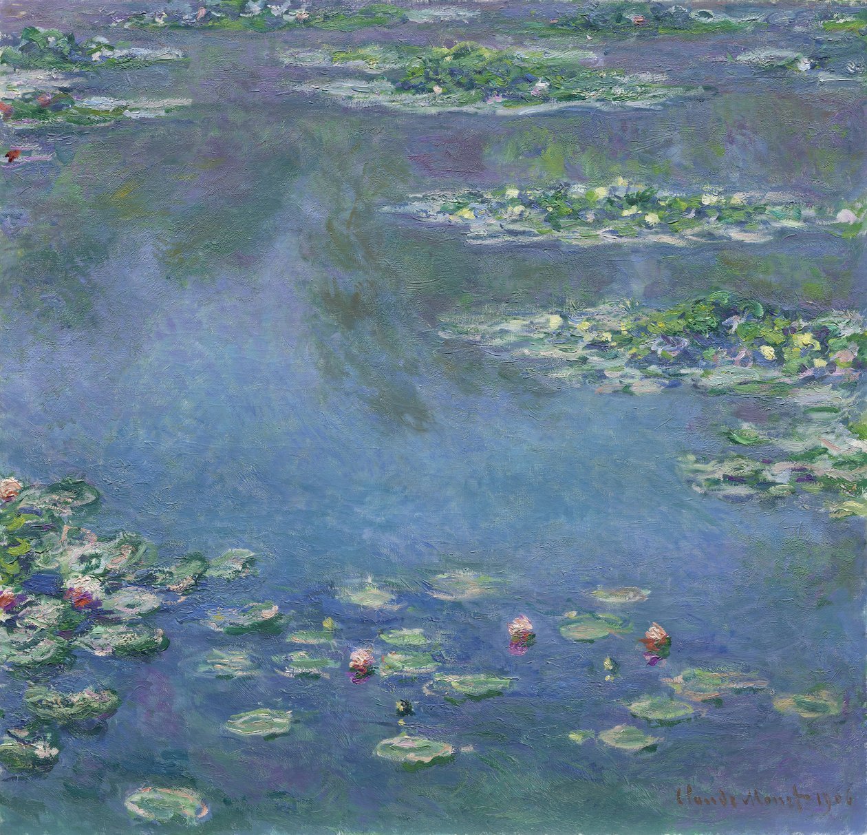 Water Lilies by Claude Monet - Famous Art Reproduction - ARABELART