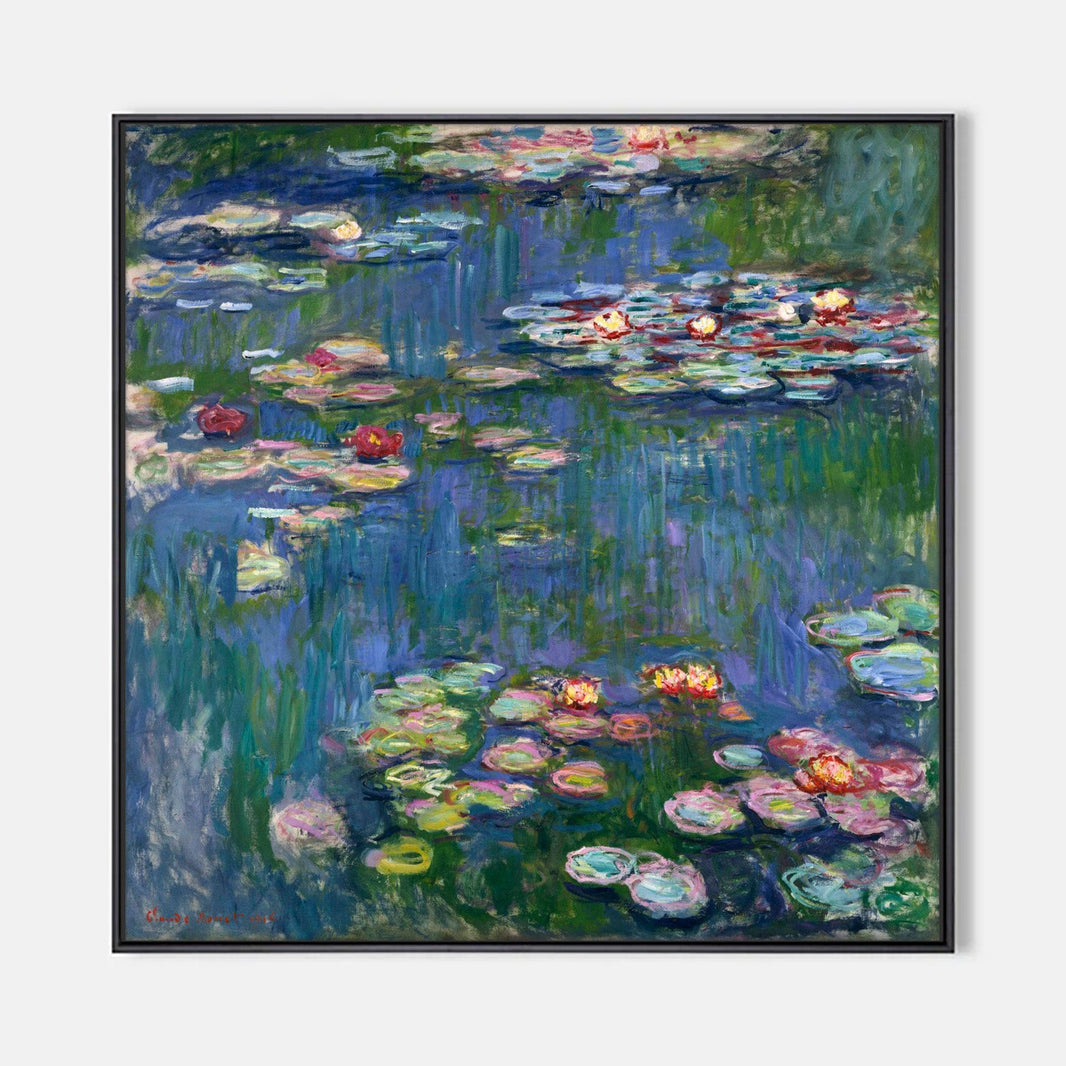 Water - Lilies by Claude Monet - Famous Art Reproduction - ARABELART